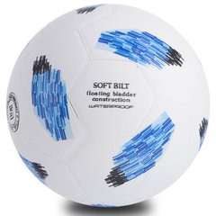 Мяч для футбола №5 PU ламин. Клееный MLS 2018 FB-0452, Бело-черный