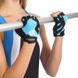 Перчатки для фитнеса женские MARATON черно-голубой AI-04-1519, Черно-голубой