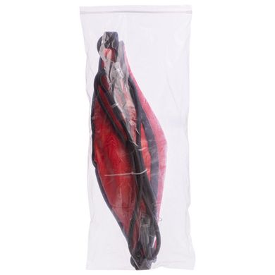 Пневматическая груша на растяжках Zelart 35 см, d-16 см BO-6316, Красный