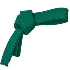 Пояс для кимоно Champion зеленый CO-4075, 260 см