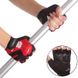 Перчатки для фитнеса женские MARATON черно-красный AI-04-1519, Черно-красный