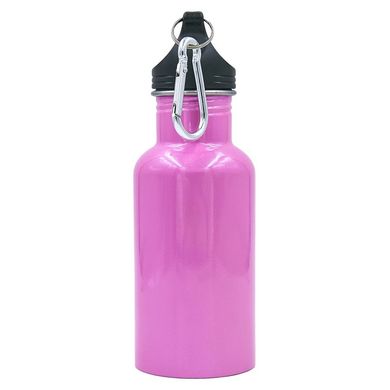 Спортивная бутылка для воды алюминивая 500 мл FI-0044, Разные цвета