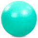 Мяч для фитнеса (фитбол) гладкий глянцевый 65см Zelart FI-1980-65, Мятный
