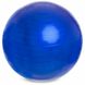 Мяч для фитнеса (фитбол) гладкий глянцевый 65см Zelart FI-1980-65, Темно-синий