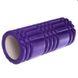 Валик для йоги и пилатеса Grid 3D Roller l-33см d-14,5см FI-6277, Фиолетовый