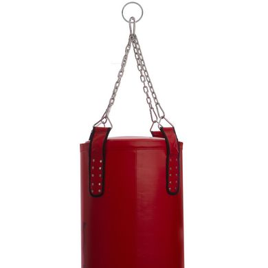 Мешок боксерский с цепью h-180 см ZELART BO-1979, Красный