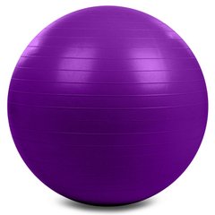 Мяч для фитнеса фитбол 75 см гладкий сатин Zelart FI-1984-75, Темно-фиолетовый