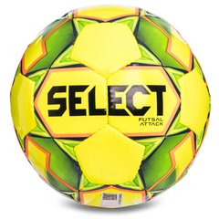Мяч для мини-футбола №4 SELECT FUTSAL ATTACK желтый Z-ATTACK-Y