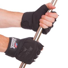 Атлетические перчатки SCHIEK черные BC-4928, L