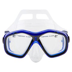 Силиконовая маска для плавания Dolvor М278SJ, Синий