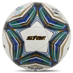 Мяч футбольный STAR ALL NEW POLARIS 5000 FIFA SB105TB цвет белый-зеленый