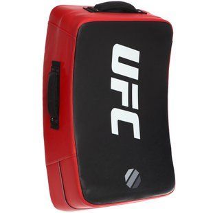 Макивара Изогнутая тренировочная для отработки ударов PU UFC Pro UHK-75360 63,5х38х17,78см 1шт черный-красный