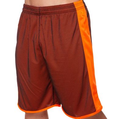 Форма баскетбольная мужская двусторонняя однослойная Lingo оранжевая LD-8802, 160-165 см