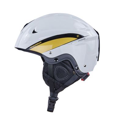 Шлем горнолыжный с механизмом регулировки MS-86W L (58-61)