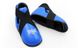 Защита для стоп кожаная для кикбоксинга тхэквондо синяя EVERLAST EV-1815L, L (41-42)