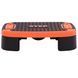 Степ-платформа балансировочная 4 в 1 MULTIFUNCTIONAL STEP Zelart FI-3996 53x36x14см черный-оранжевый