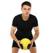 Медбол мяч медицинский Medicine Ball Zelart FI-5121-1 1кг желтый-черный