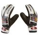 Вратарские футбольные перчатки с защитой пальцев Latex Foam REUSCH черно-белые GGLF-RH (OF), 6
