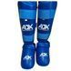 Защита на ноги защита голени и стопы футы для MMA ADX размер L синий ADX511L2