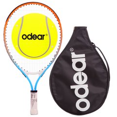 Ракетка для тенниса большого детская ODEAR 19in 48,26 см (5-6 лет) BT-5508-19, Голубой