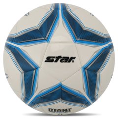 Мяч футбольный STAR GIANT SPECIAL SB5395C цвет белый-синий