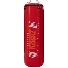 Мешок боксерский Цилиндр PVC h-100см ZHEGTU BO-2336-100, Красный