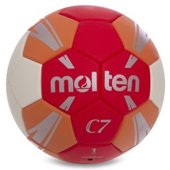Мяч для гандбола MOLTEN PVC р-р 2 5 слоев оранжевый H2C3500-RO