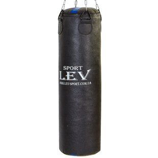 Мешок боксерский Цилиндрический Кирза LEV LV-2804 100х28см черный