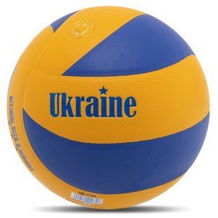 М'яч волейбольний UKRAINE VB-7200 колір жовтий-синій
