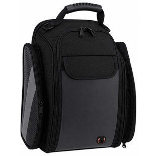 Сумка на бак мотоцикла на магнитах с окном под телефон Tank Bag BUOTAI YA6 39х30х27см черный
