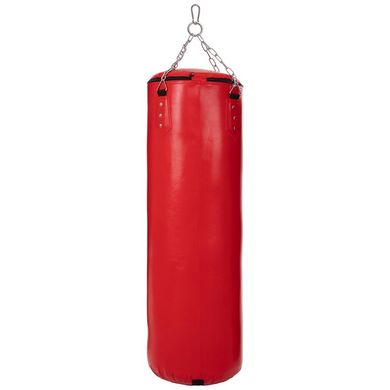 Мешок боксерский Цилиндр PVC h-100см ZHEGTU BO-2336-100, Красный