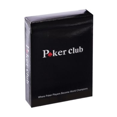 Карты игральные покерные Zelart IG-6010 POKER CLUB 54 карты