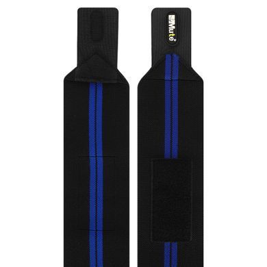Бинты кистевые для жима STRENGTH WRIST WRAPS MUTE 9097 цвет черный-салатовый