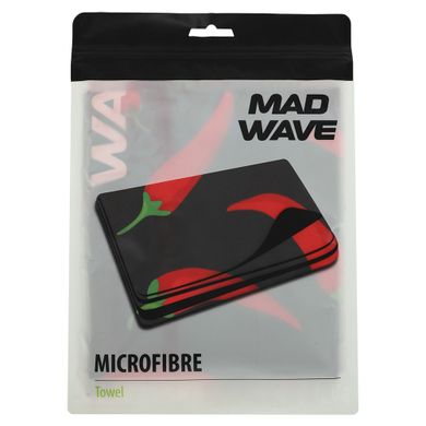 Полотенце спортивное MadWave SPICY M076304100W цвет черный