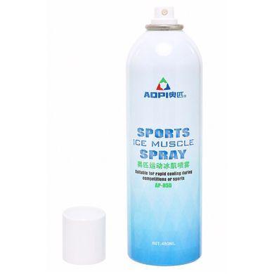 Заморозка спортивна знеболюючий спрей SPRAY ICE AOPI AP-650 650мл