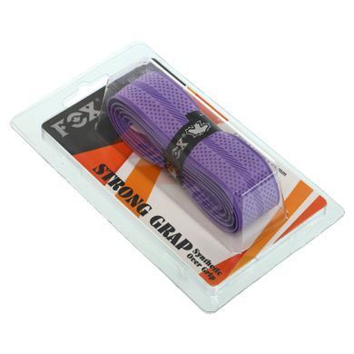 Обмотка на ручку ракетки для бадминтона Grip FOX PU-221 цвет оранжевый