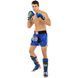Защита голени и стопы Муай Тай, ММА, Кикбоксинг искусственная кожа BOXER NEW 2004-4-N размер M цвет черный