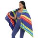 Полотенце для пляжа RAINDOW BEACH TOWEL T-RST цвет синий-красный