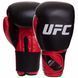 Перчатки боксерские на липучке PU UFC PRO Compact UHK-69999 L красный-черный