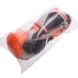 Перчатки для бокса ZELART на липучке PU BO-1335 оранжево-черные, 14 унций