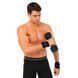 Бинты кистевые для жима STRENGTH WRIST WRAPS MUTE 9097 цвет черный-салатовый
