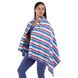 Полотенце для пляжа RAINDOW BEACH TOWEL T-RST цвет синий-красный