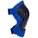 Защита подростковая для роликов (наколенники налокотники перчатки) HP-SP-B004 (OF), Черно-синий S (3-7 лет)