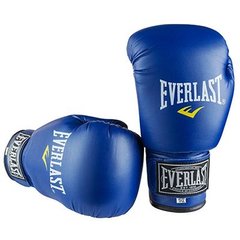 Боксерские перчатки EVERLAST DX синие 12 унций EVDX380-12B