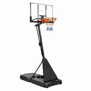 Стійка баскетбольна мобільна з регульованою висотою Zelart MILLENNIUM S255-WIN розмір 108х69см кільце &oslash;45см. висота 150-305см