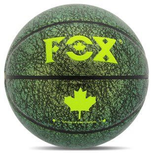 М'яч баскетбольний PU FOX BA-8712 колір зелений
