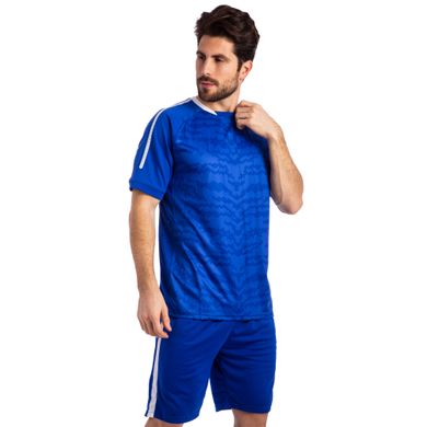 Футбольная форма SP-Sport Pixel синяя 1704, рост 160-165
