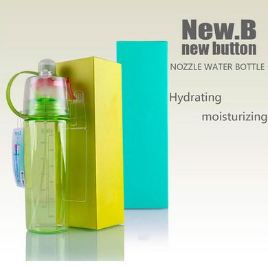 Бутылка для воды (распылитель) NewB 400 мл NB-400, Разные цвета
