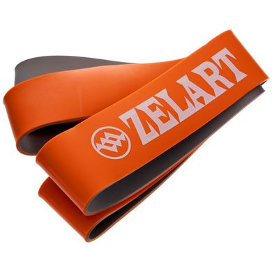Резиновая лента для подтягиваний двухслойная жесткость XL FI-0911-8, Оранжевый