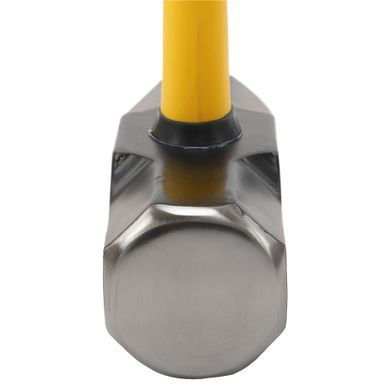 Кувалда сталевий молот для кросфіту GYM HAMMER Zelart TA-9635-20LB 20LB (9,1кг) чорний-жовтий
